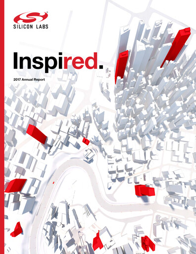 Thumbnail Silicon Labs
 Annual Report 2017