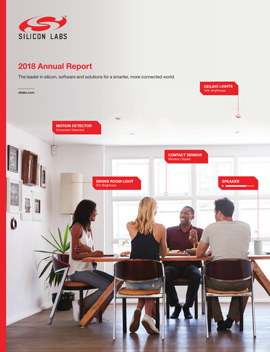 Thumbnail Silicon Labs
 Annual Report 2018