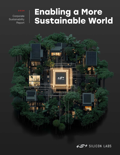 Thumbnail Silicon Labs
 Sustainability Report 2024