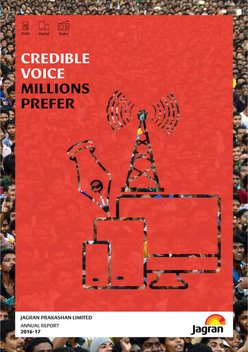 Thumbnail Jagran Prakashan Annual Report 2016-2017