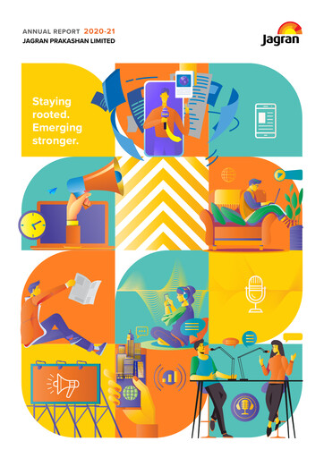 Thumbnail Jagran Prakashan Annual Report 2020-2021