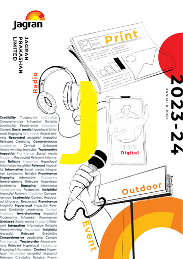 Thumbnail Jagran Prakashan Annual Report 2023-2024