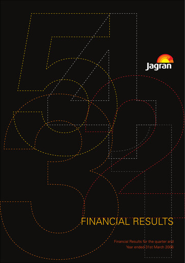 Thumbnail Jagran Prakashan Quarterly Report 2005-q4
