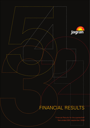 Vorschaubild Jagran Prakashan Quartalsbericht 2008-q2