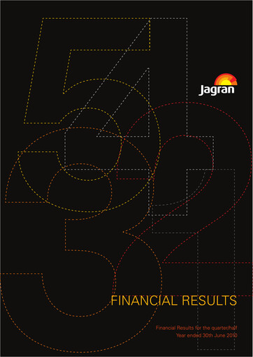 Thumbnail Jagran Prakashan Quarterly Report 2010-q1