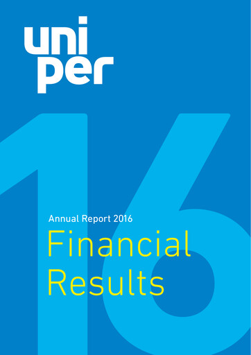 Thumbnail Uniper Annual Report 2016
