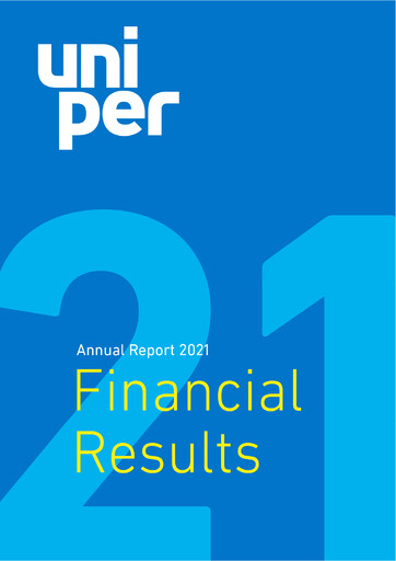 Thumbnail Uniper Annual Report 2021