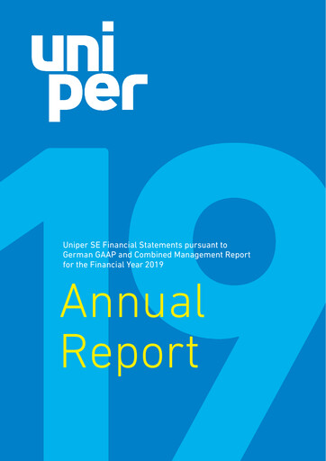 Thumbnail Uniper Financial Statement 2019
