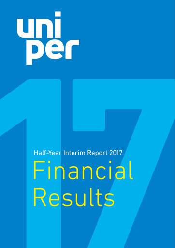 Thumbnail Uniper Half-year Report 2017-h1