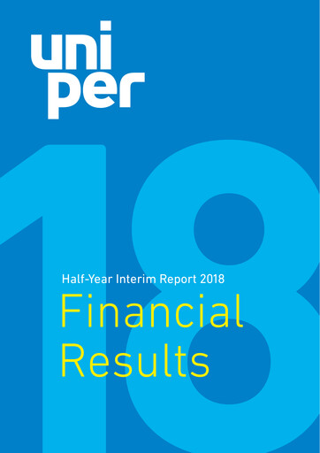 Thumbnail Uniper Half-year Report 2018-h1