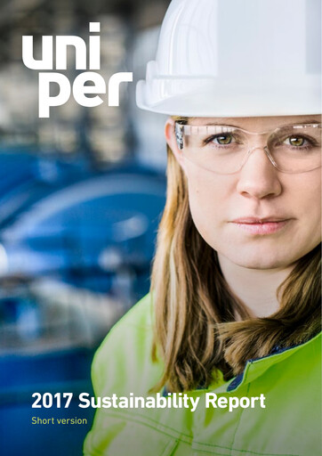 Vorschaubild Uniper Nachhaltigkeitsbericht 2017
