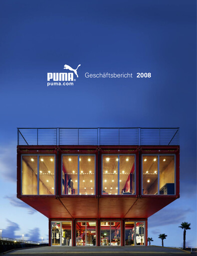 Thumbnail PUMA Annual Report 2008