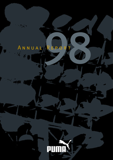 Thumbnail PUMA Annual Report 1998