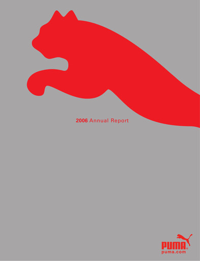 Thumbnail PUMA Annual Report 2006