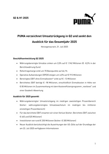 Miniature PUMA Rapport trimestriel 2025-q2