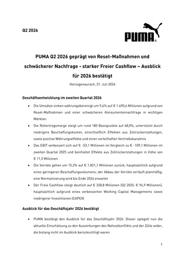 Miniature PUMA Rapport trimestriel 2026-q2