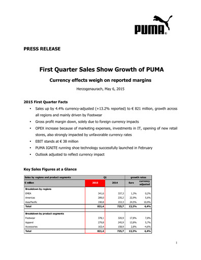 Thumbnail PUMA Quarterly Report 2015-q1