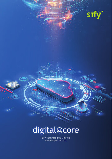 Thumbnail Sify Technologies 
 Annual Report 2021-2022
