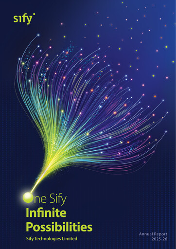 Thumbnail Sify Technologies 
 Annual Report 2025-2026