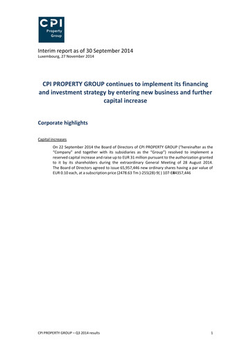 Thumbnail CPI Property Group Quarterly Report 2014-q3