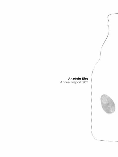 Thumbnail Efes Beverage Group
 Annual Report 2011