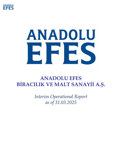 Thumbnail Efes Beverage Group
 Quarterly Report 2025-q1