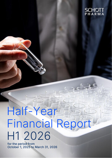 Thumbnail SCHOTT Pharma Financial Report 2026-h1