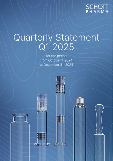 Thumbnail SCHOTT Pharma Quarterly Report 2025-q1
