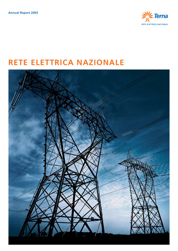 Thumbnail Terna Annual Report 2003