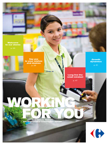 Thumbnail Carrefour Annual Report 2013