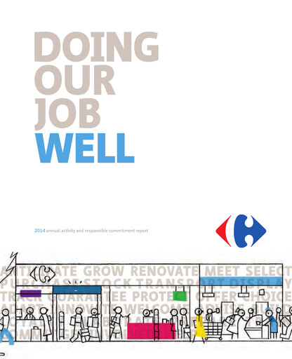 Thumbnail Carrefour Annual Report 2014
