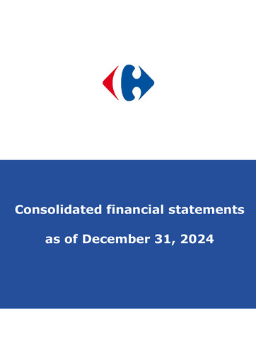 Thumbnail Carrefour Financial Statement 2024