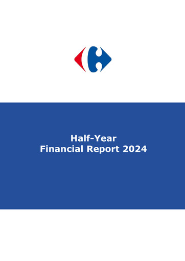 Thumbnail Carrefour Half-year Report 2024-h1