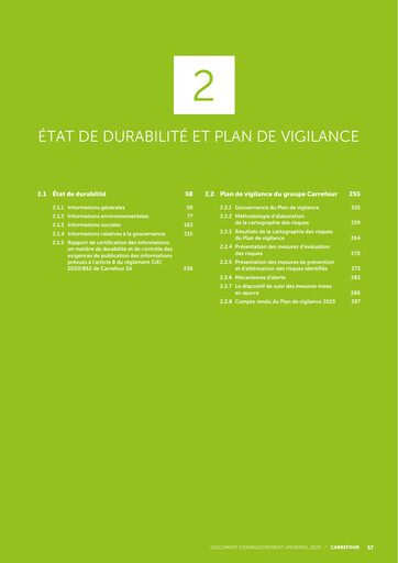 Thumbnail Carrefour Sustainability Report 2025