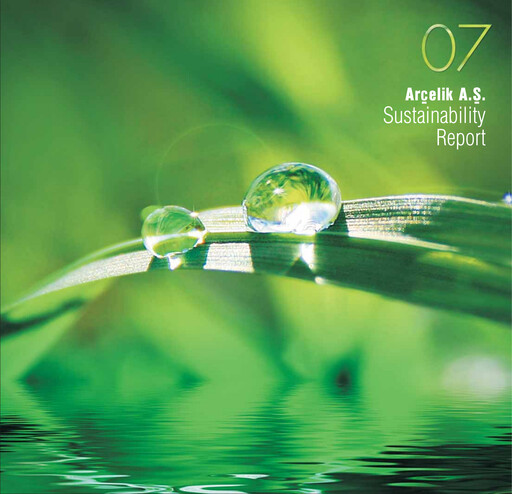 Vorschaubild Arçelik Nachhaltigkeitsbericht 2007