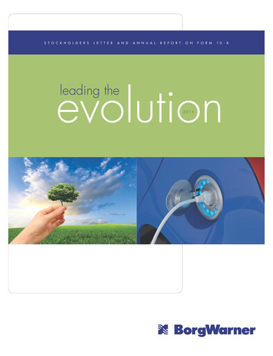 Thumbnail BorgWarner Annual Report 2015
