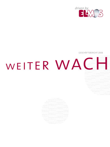 Thumbnail Elmos Semiconductor Annual Report 2006