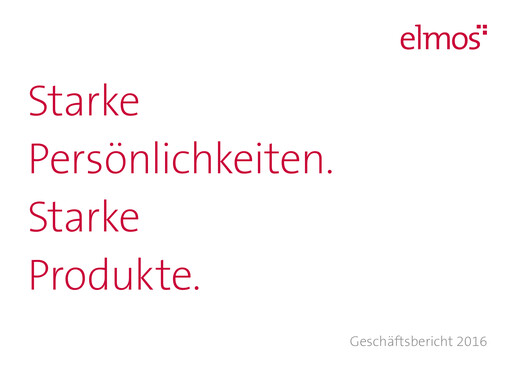 Thumbnail Elmos Semiconductor Annual Report 2016