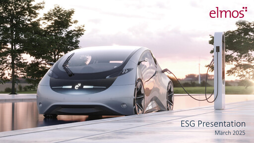 Thumbnail Elmos Semiconductor ESG Report 2024