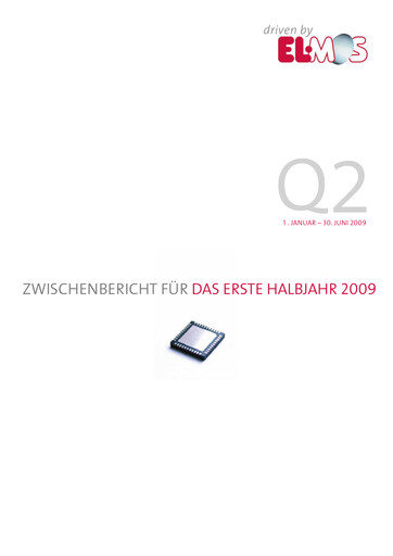 Thumbnail Elmos Semiconductor Half-year Report 2009-h1