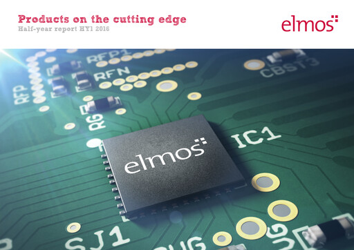 Miniature Elmos Semiconductor Rapport semestriel 2016-h1