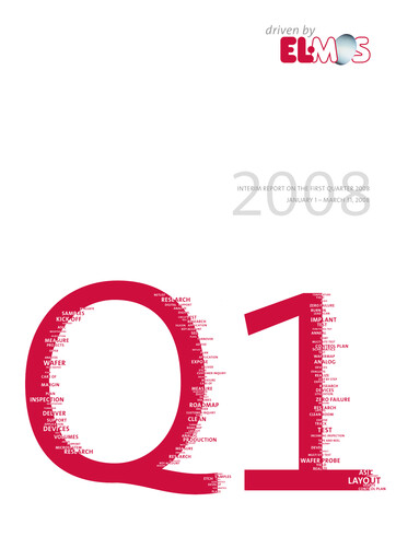 Vorschaubild Elmos Semiconductor Quartalsbericht 2008-q1