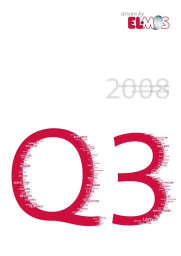 Miniature Elmos Semiconductor Rapport trimestriel 2008-q3