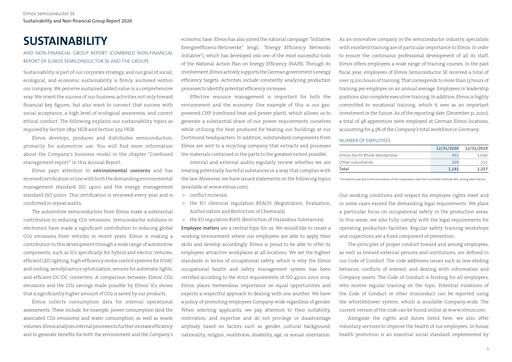 Thumbnail Elmos Semiconductor Sustainability Report 2020