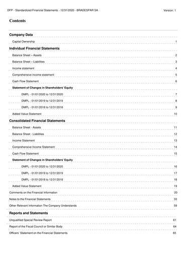 Thumbnail Bradespar Financial Statement 2020