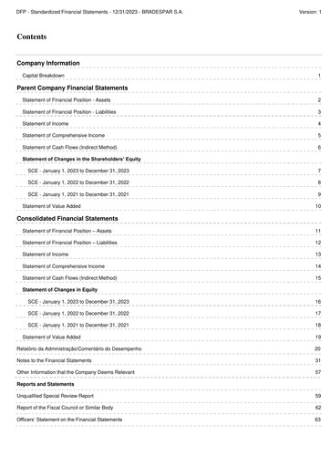 Thumbnail Bradespar Financial Statement 2023