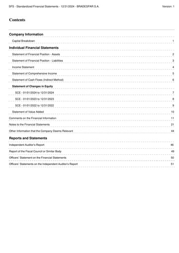Thumbnail Bradespar Financial Statement 2024