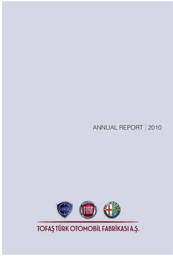 Thumbnail Tofaş Türk Otomobil Fabrikası Annual Report 2010