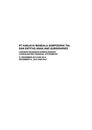 Thumbnail Sampoerna
 Financial Statement 2015