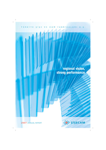 Thumbnail Şişecam Annual Report 2007